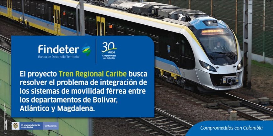 Ardanuy Ingenieria will design Colombia’s “Caribe” Regional Train